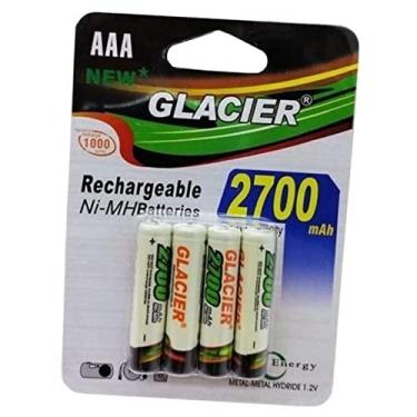 Imagem de Pilha Recarregável AAA 2700mAh Blister com 4 unidades