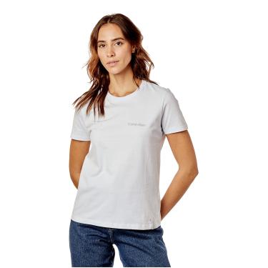 Imagem de Camiseta modern cotton, Calvin Klein, Feminino, Branco, P