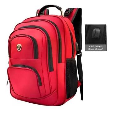 Imagem de Mochila Notebook Executiva Masculina Feminina Reforçada Trabalho Viagem Faculdade ótima-Unissex