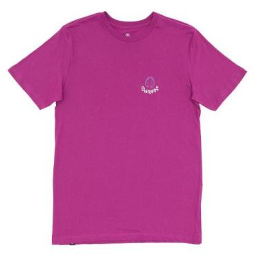 Imagem de Camiseta Element Taos Masculina Rosa