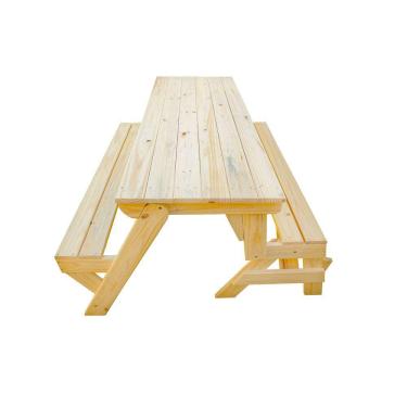 Imagem de Banco que Vira Mesa 1,5m para 6 pessoas