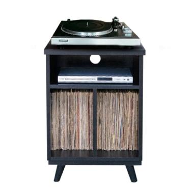 Imagem de Estante Rack Para Discos De Vinil E Aparelhos DD100Q