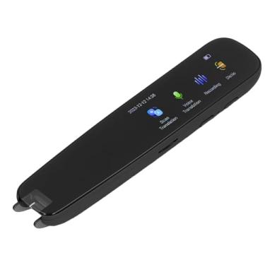 Imagem de Caneta de digitalização de tradução, dispositivo tradutor de alta precisão em 112 idiomas, scanner de caneta de tradução portátil inteligente de alta velocidade, scanner de leitor móvel OCR