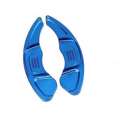 Imagem de HIBEYO Extensões de câmbio de remo para Golf7 R/R-Line 2015-2021, Golf7 GTI/GTD 2015-2021, Polo GTI 2015-2020, Sagitar GLI/R-Line 2016-2021, Lamando GTS 2016-2017 Acessórios de decoração de interiores