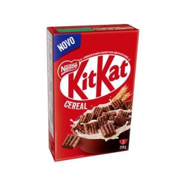 Imagem de Cereal Matinal Integral Chocolate Kit Kat Nestlé 210G