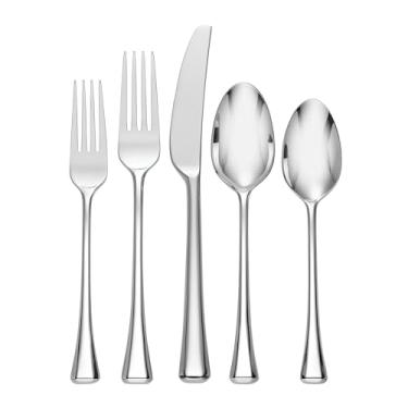 Imagem de Oneida, Conjunto de talheres finos Service for 4 Faceta, 20 peças, aço inoxidável 18/10, conjunto de talheres