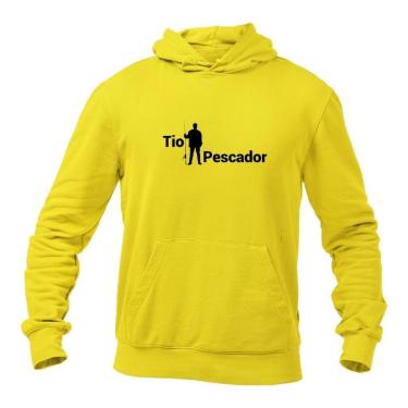 Imagem de Moletom Masculino Forrado com Capuz Pescaria Tio Pescador-Masculino