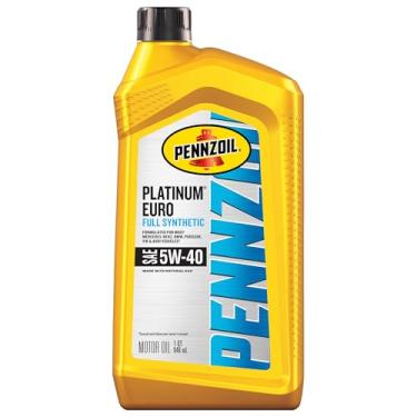 Imagem de Pennzoil Platinum Euro Óleo de motor totalmente sintético 5W-40, 1 litro