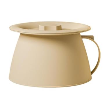 Imagem de harayaa Pá de cama portátil para cuspir vaso sanitário portátil fácil de limpar vaso sanitário pote de mictório multifuncional para quarto interno crianças, A