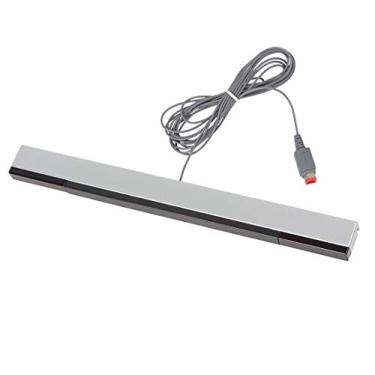 Imagem de Barra de sensor de substituição compatível com Wii U para Nintendo Wired Sensor Infravermelho Bar Console Acessórios