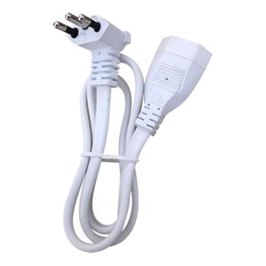 Imagem de Extensão Elétrica Cordão Prolongador 2P+T 20A 80Cm Megatron
