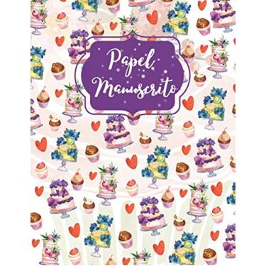 Imagem de Papel manuscrito pastel: Libreta Notación Musical,12 pentagramas por pagina