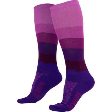 Imagem de Meia HUPI Longa Colors Roxo, Roxo
