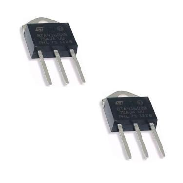 Imagem de Transistor Bta41600b Bta41 600B 40A triac bta41-600 Kit 2 Peças - tria