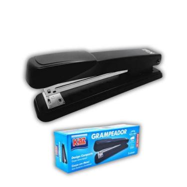 Imagem de Grampeador de Papel Profissional Metal 25 Folhas Escritorio - Kaz