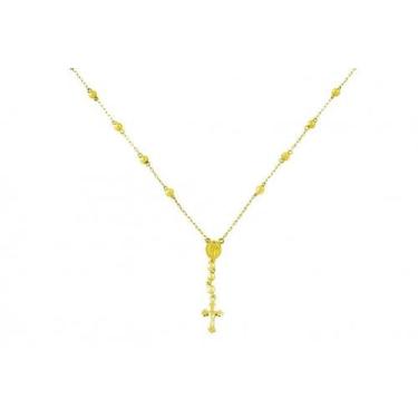 Imagem de Terço de ouro 18 k Joia Religiosa - Elegancy Joias