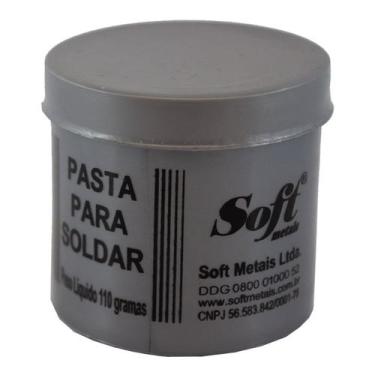Imagem de Pasta para Solda 110g Soft, Branca