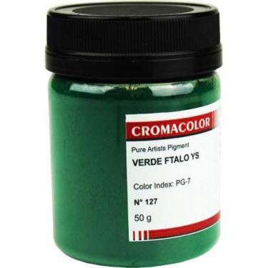 Imagem de Pigmento Artístico Cromacolor 50g 127 Verde Ftalo YS