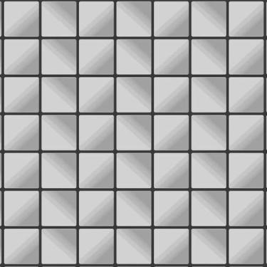 Imagem de Papel De Parede Pastilha Cinza Prateado Autocolante Cozinha - LRP