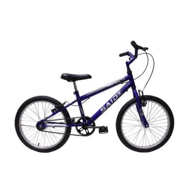 Imagem de Bicicleta Aro 20 Saidx Infantil Masculina V brake, Azul