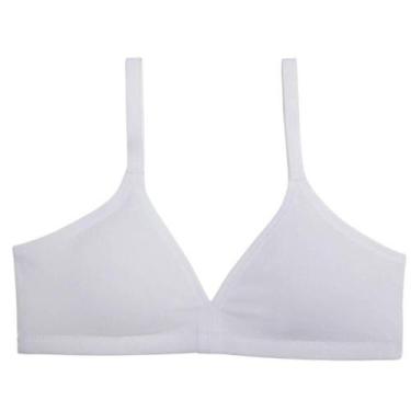 Imagem de Sutiã DelRio 40354 Infantil, Branco, G