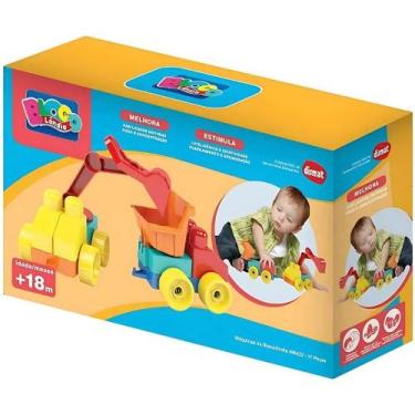 Imagem de Brinquedo Infantil Maquinas Da Blocolandia Dismat  