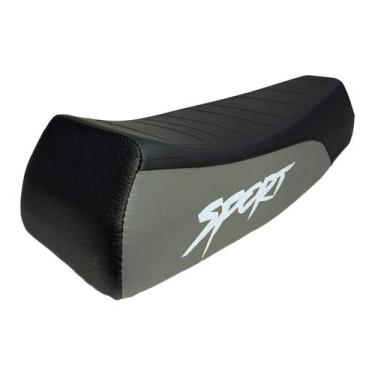 Imagem de Banco Selin De Mobilete Caloi XR Para Bicicleta Bike BMX  Com Costura 