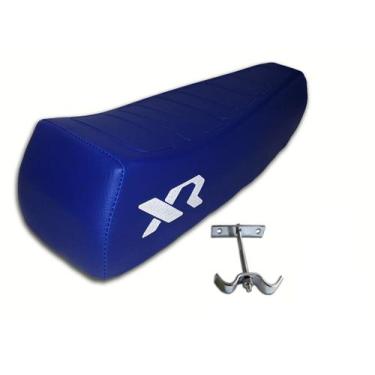 Imagem de Banco Selin De Mobilete Caloi Para Bicicleta Bike Com Costura Egipicia