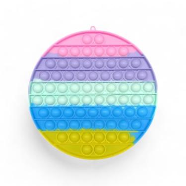 Imagem de Brinquedo Pop It Fidget Toy Anti Stress Sensorial Aumenta Criatividade Grande Coloridos (PP38072)