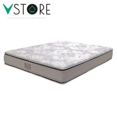Imagem de Colchão King Molas Ensacadas D33 Four Season Dupla Face 193x203x30cm V