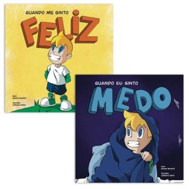 Imagem de Kit Coleção Sentimentos e Emoções Feliz e Medo - Livraria Cristã Emmer