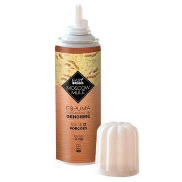 Imagem de Espuma De Gengibre Easy Drinks Para Moscow Mule Spray 200g