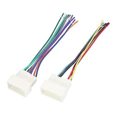 Imagem de X AUTOHAUX 70-7304 Conjunto de cabos para CD player de carro estéreo para Hyundai Elantra 2011-2018