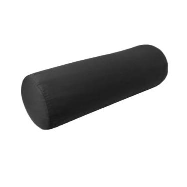 Imagem de Almofadão de Yoga - Bolster Cilíndrico Preto AYAM SPORTS