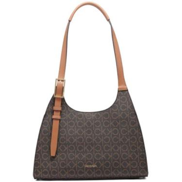 Imagem de Calvin Klein Bolsa com compartimento triplo, marrom/cáqui/caramelo, One Size