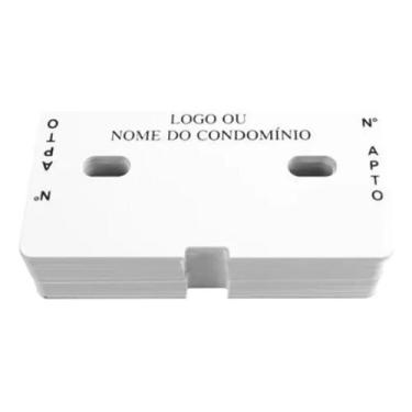 Imagem de 5 Cartões Acesso Trava Carrinho De Compras Condomínio - Genérica