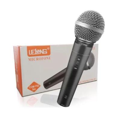 Imagem de Microfone Locutor Profissional Le-903 Com Cabo Micro Fone - A.R Varied