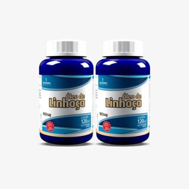 Imagem de Óleo de Linhaça - 120 Cápsulas - Kit 2 unidades - Nutramed