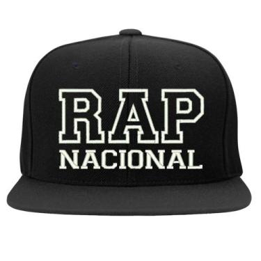 Imagem de Boné Bordado Rap Nacional - Hipercap