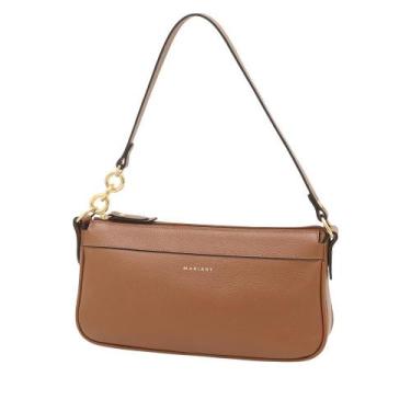 Imagem de Bolsa de Couro Mariart Parintins, Camel
