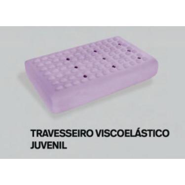 Imagem de Travesseiro Tipo Viscoelástico Juvenil Eko7/VivaLaVita Magnetismo e In