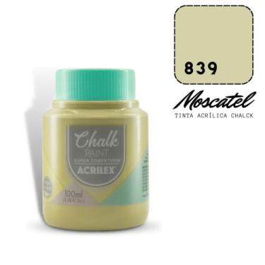Imagem de Tinta Chalk Paint Acrilex 100ml 839 Moscatel