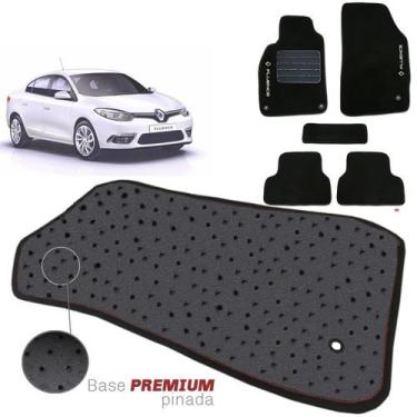 Imagem de Jogo de Tapete Carpete Tevic Pinado Renault Fluence 2011 12 13 14 15 I