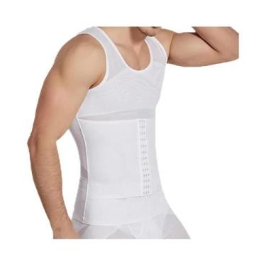 Imagem de Colete Modelador Masculino para Emagrecimento - Compressão Corporal e 