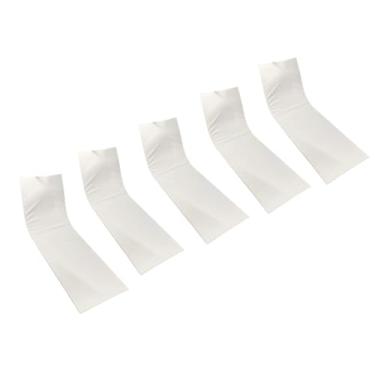 Imagem de Colchonete Almofadado Espreguiçadeira Piscina Liso Branco kit 5 unidades