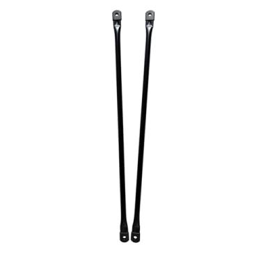 Imagem de Timyrimy (Matte Black, 36"/91.5cm) Garden Swing Replacement Bars, Metal Round Rods for Hanging Swing Seat to Frame(2PCS/CTN)