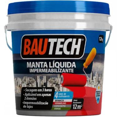 Imagem de Bautech Manta Liquida Branco 12Kg, Branco