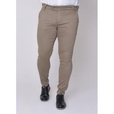 Imagem de Calça Super Skinny Masculina Elastano Lycra Linha Premium super luxo a