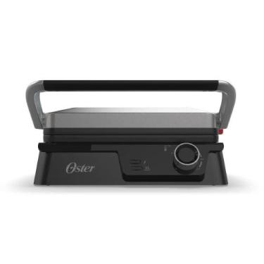 Imagem de Grill Oster Elétrico Multiuso Inox 2 EM 1 OGRL610 127V, 110V