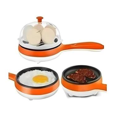 Imagem de Frigideira  Cozedor Ovos Omelete Multiuso Elétrico - ZEM